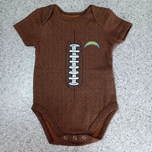 Baby NFL Football Bodysuit Onesie Shirt LA Los Angeles Chargers